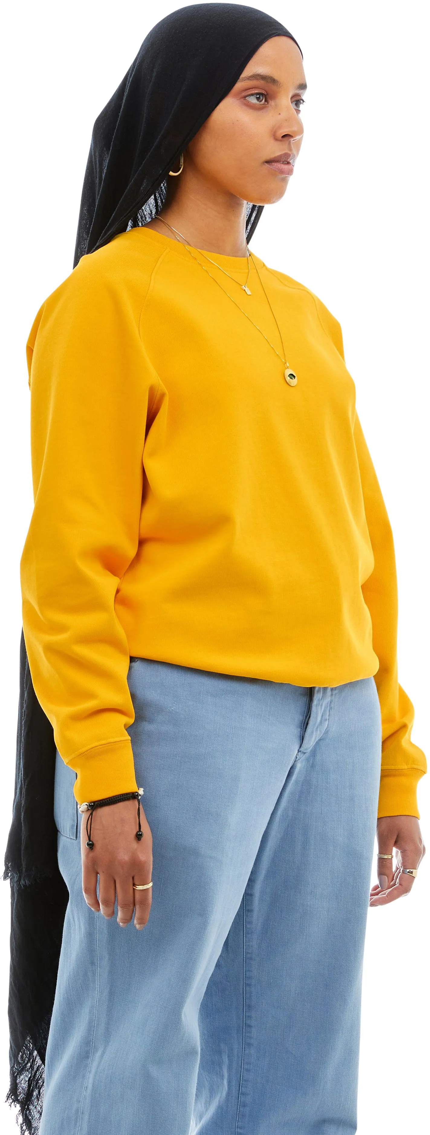 Raglan Sweatshirt, Saffron