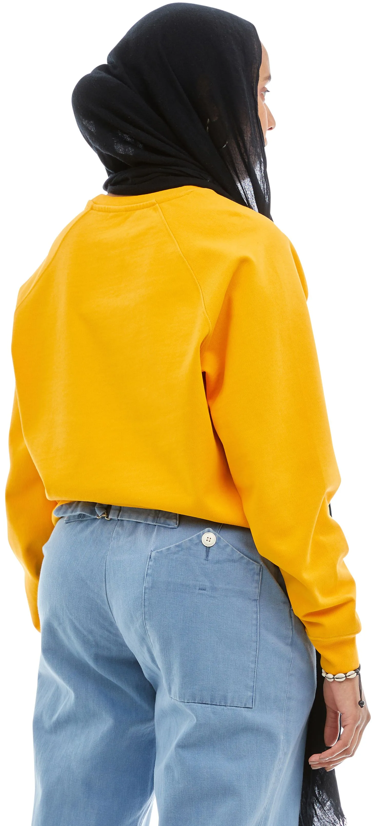 Raglan Sweatshirt, Saffron