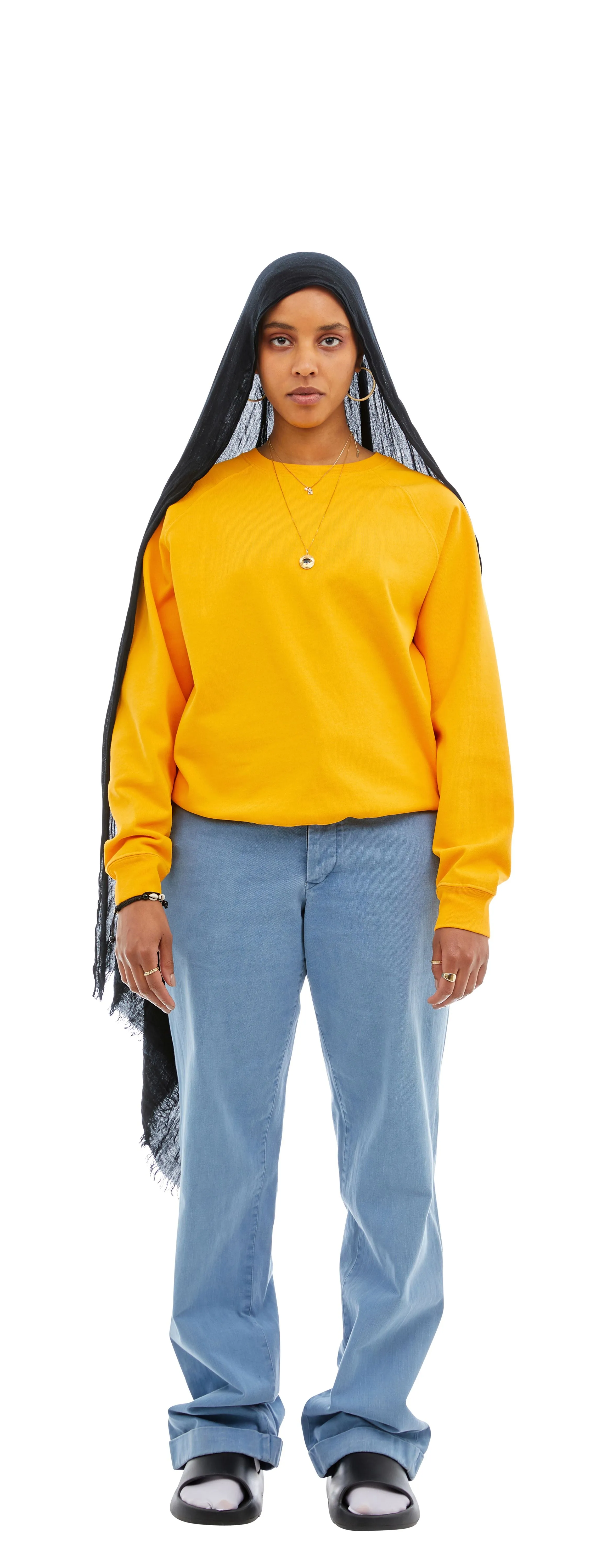 Raglan Sweatshirt, Saffron
