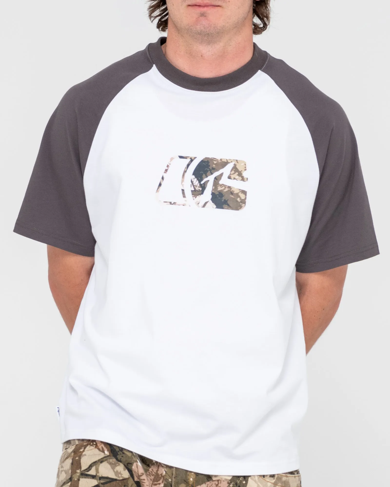 Rambo Raglan Camo Graphic Tee