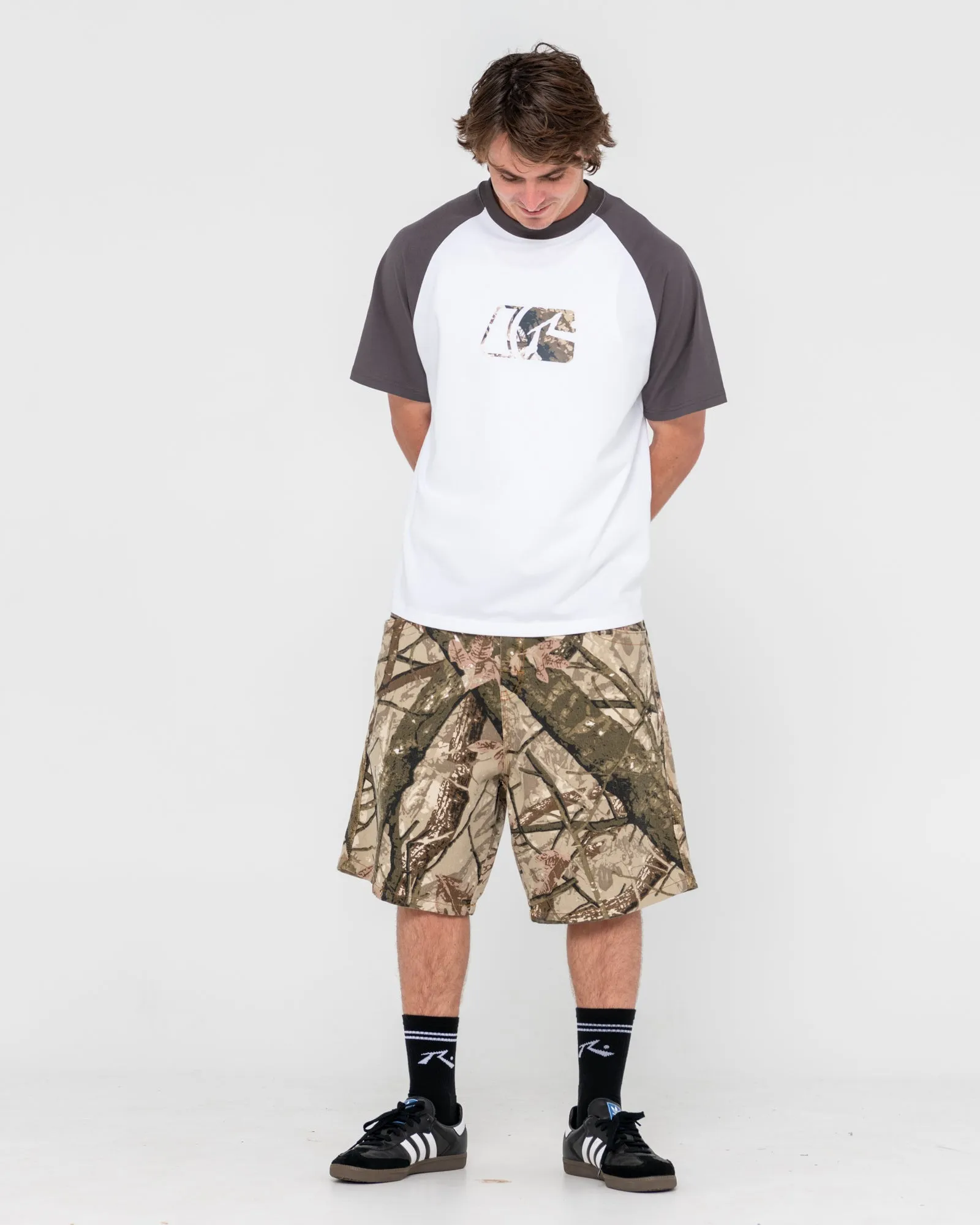 Rambo Raglan Camo Graphic Tee