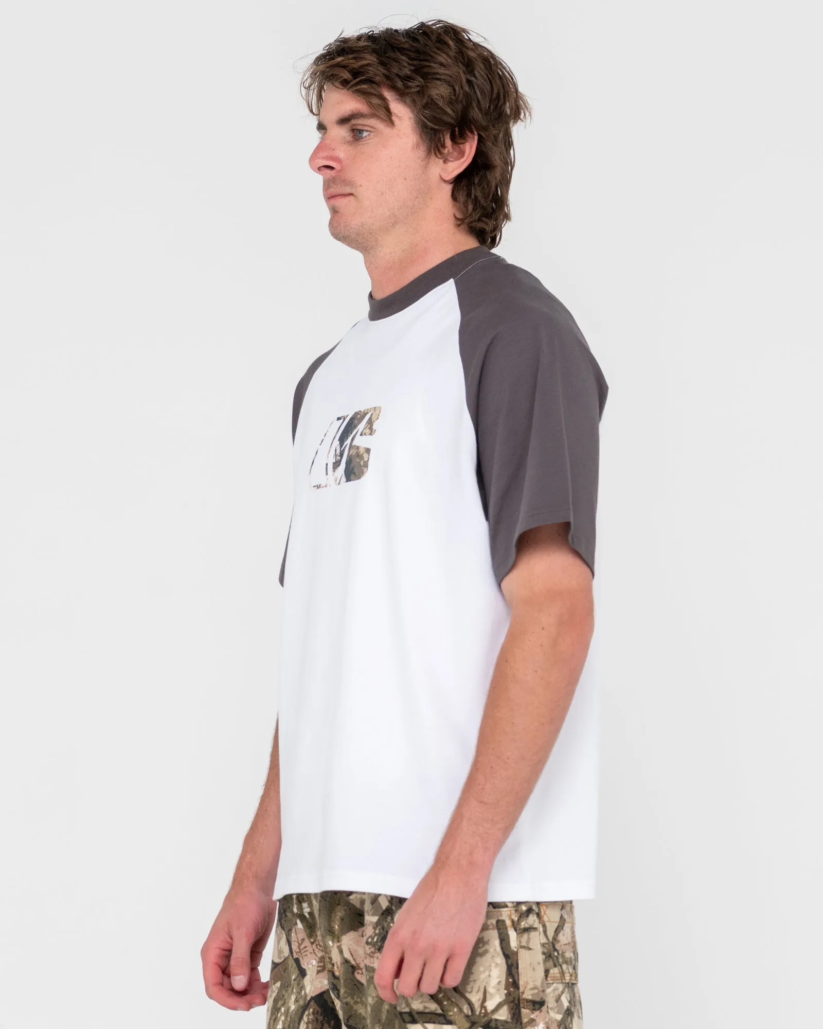 Rambo Raglan Camo Graphic Tee