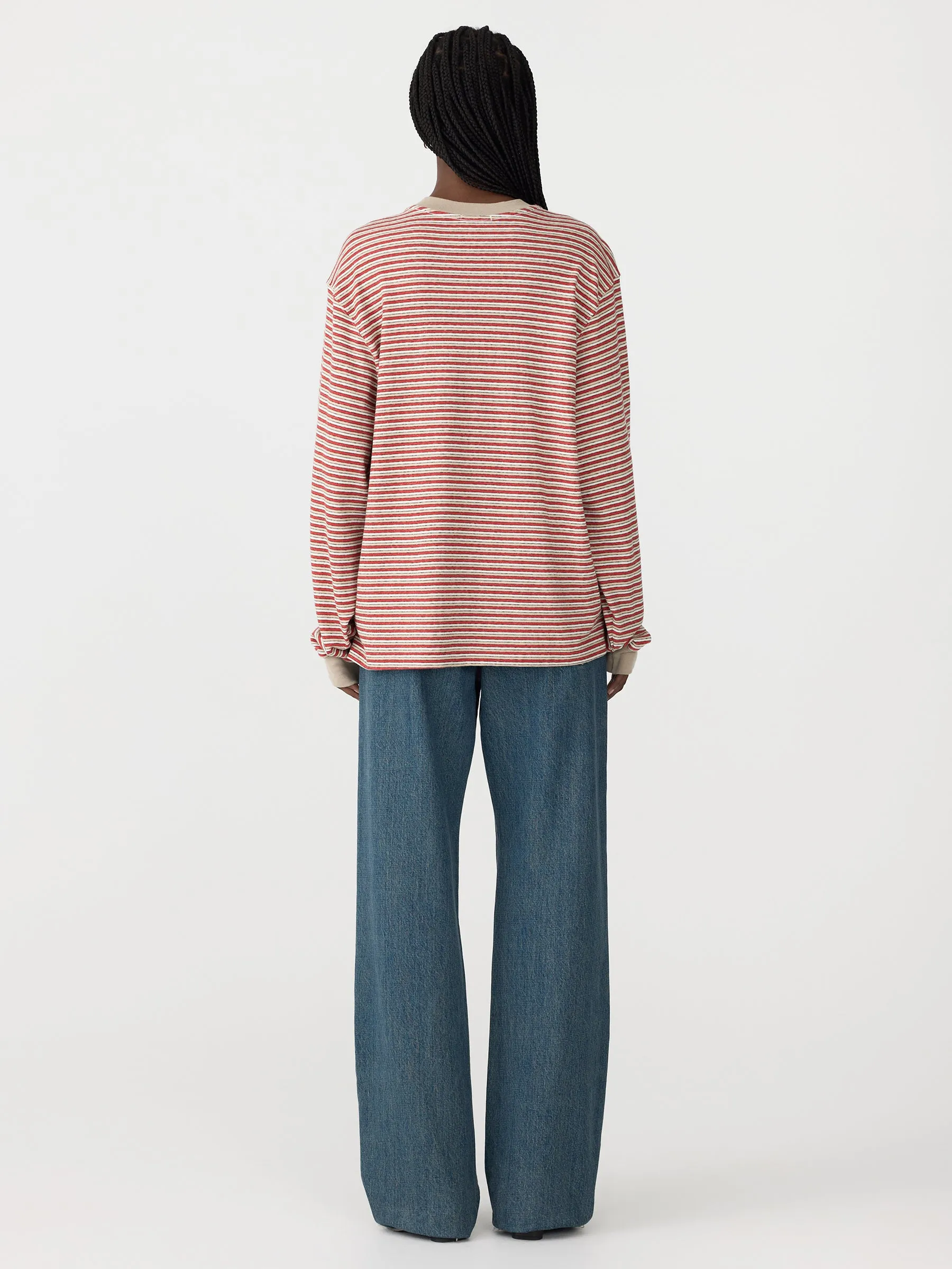 Recycled Slouch Long Sleeve T-Shirt
