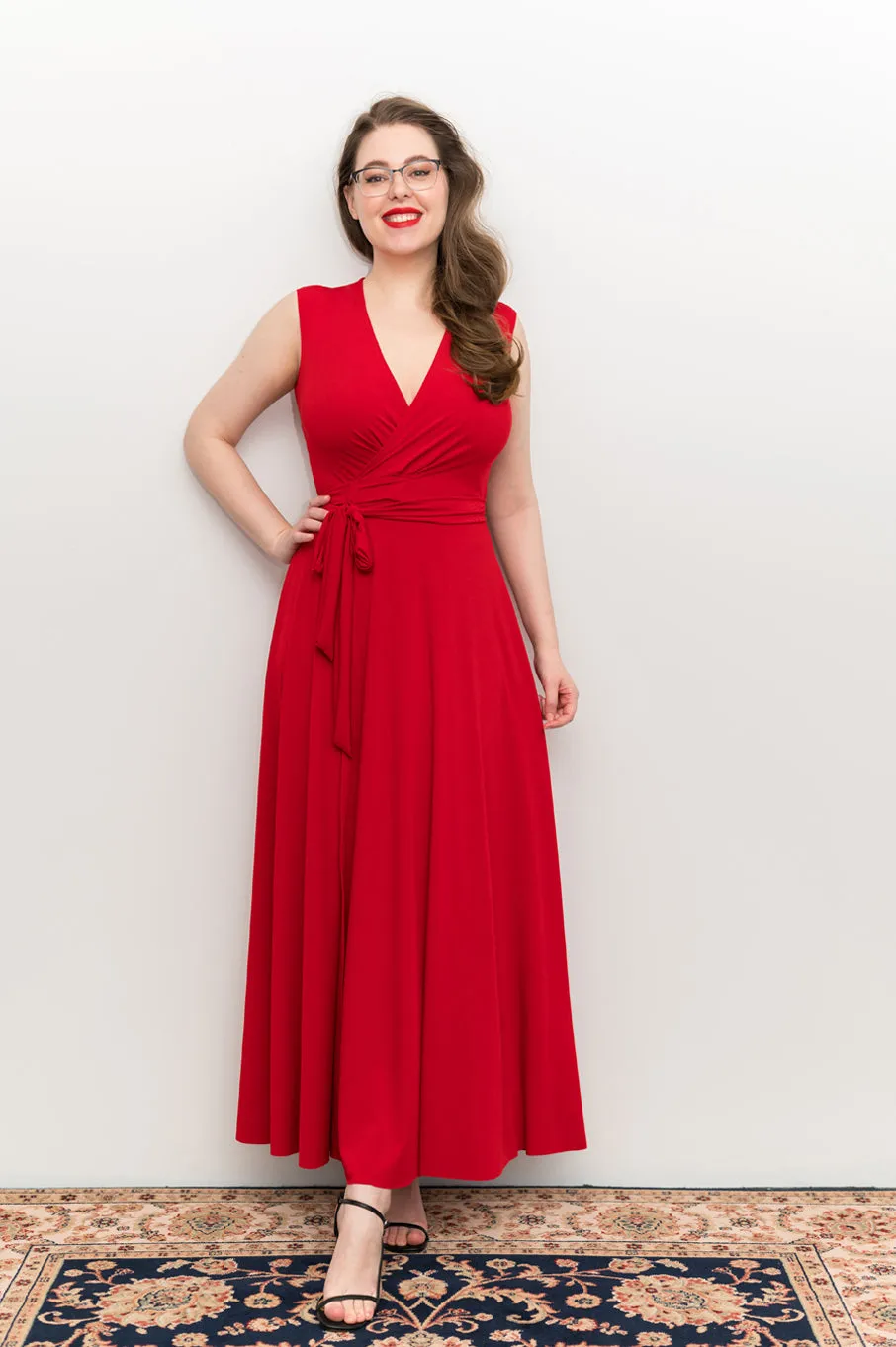 Red - Wrap Dress