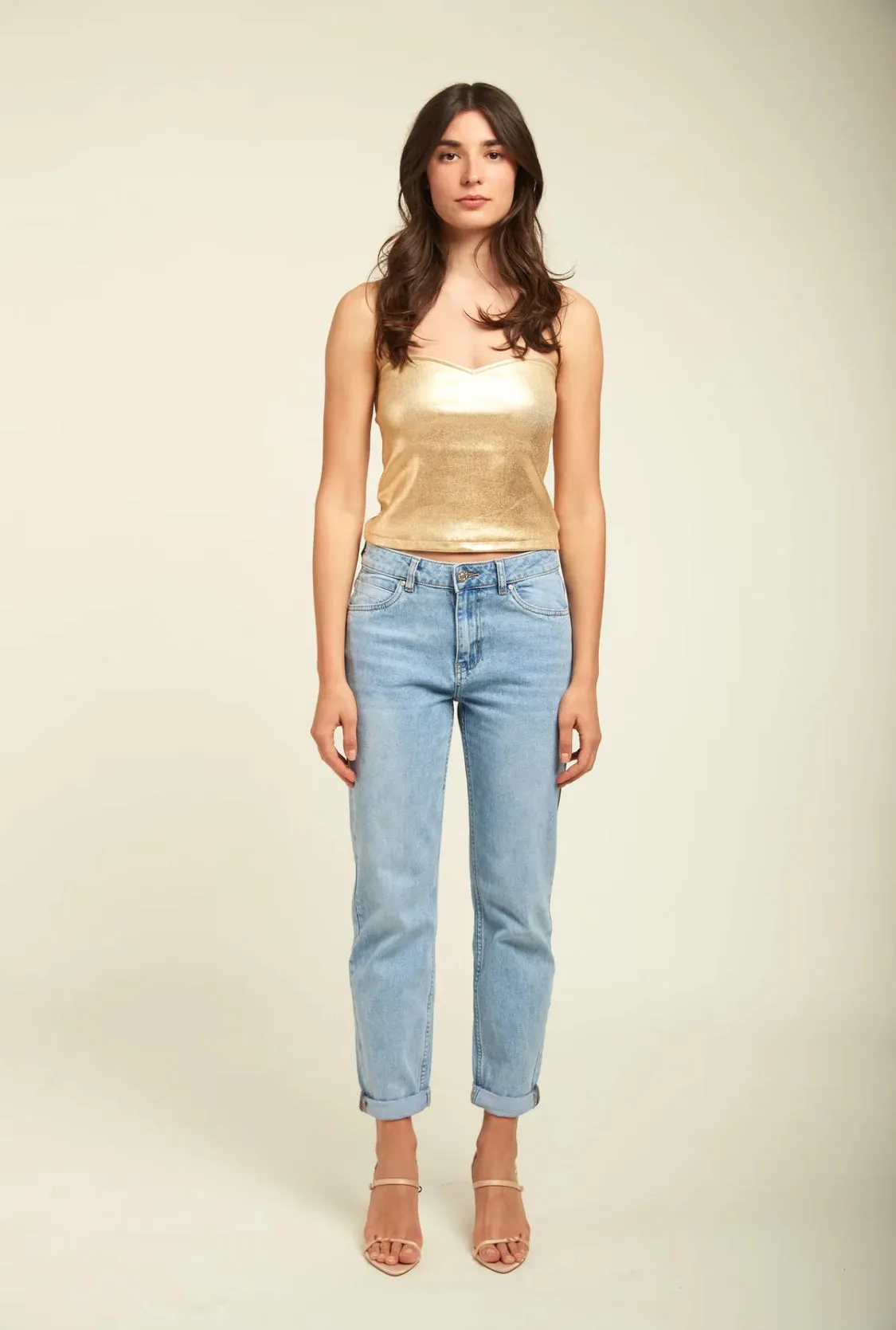 Reece - Toxik Light Wash Mom Jean