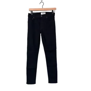 Reformation Jeans Women's Black High Rise Skinny Denim Pants Size 25