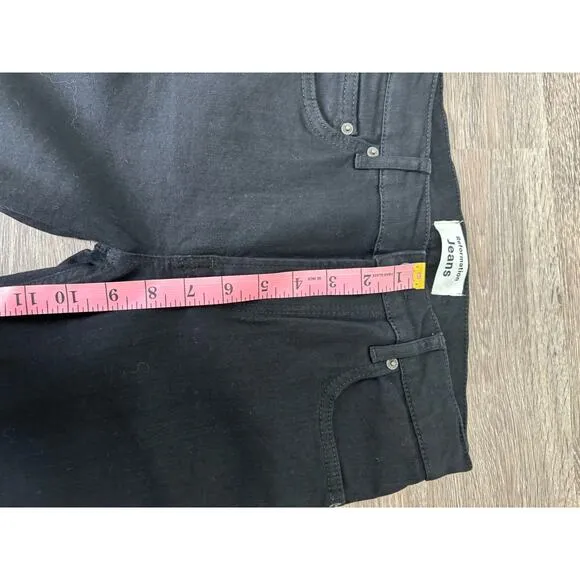 Reformation Jeans Women's Black High Rise Skinny Denim Pants Size 25