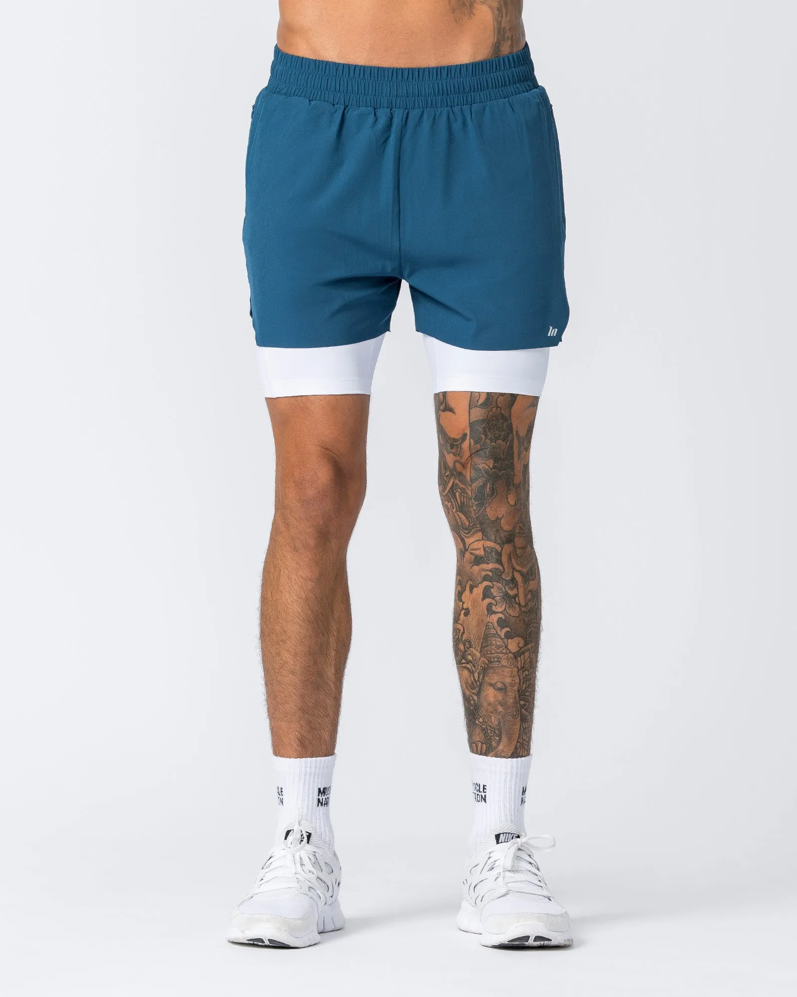 Replay 3" Shorts - Tidal Teal
