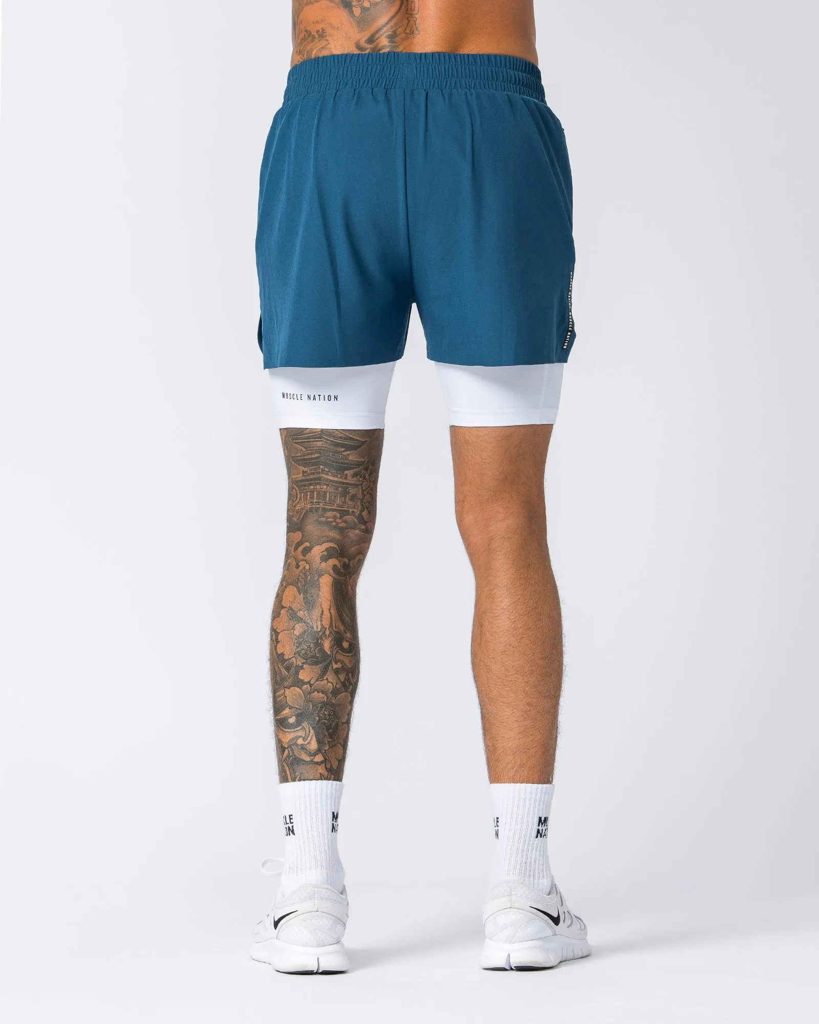 Replay 3" Shorts - Tidal Teal