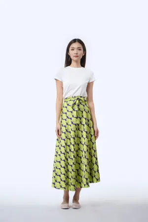Reversible Wrap Skirt  - Cloud 9 Yellow