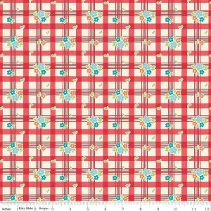 Riley Blake - Road Trip - Tablecloth - Red