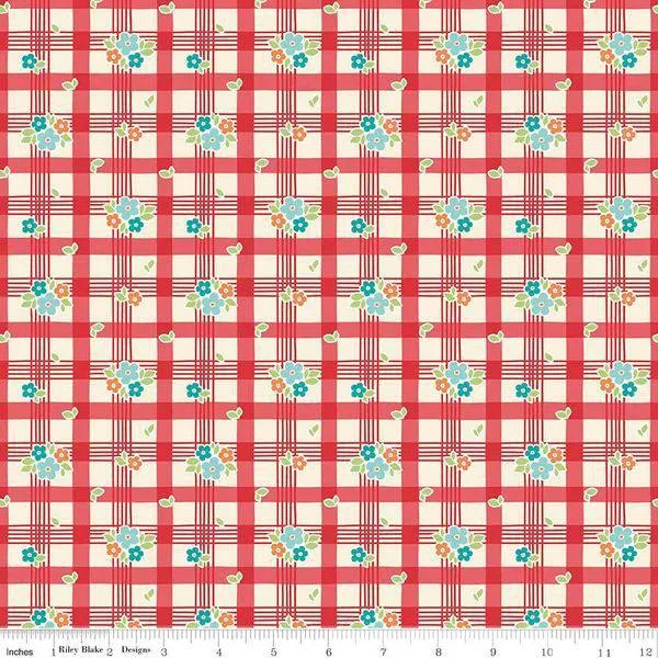 Riley Blake - Road Trip - Tablecloth - Red