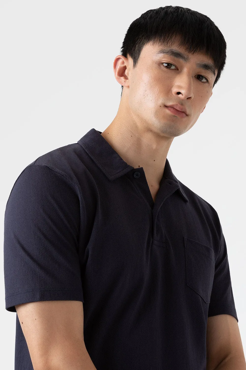 Riviera Polo Shirt, Navy
