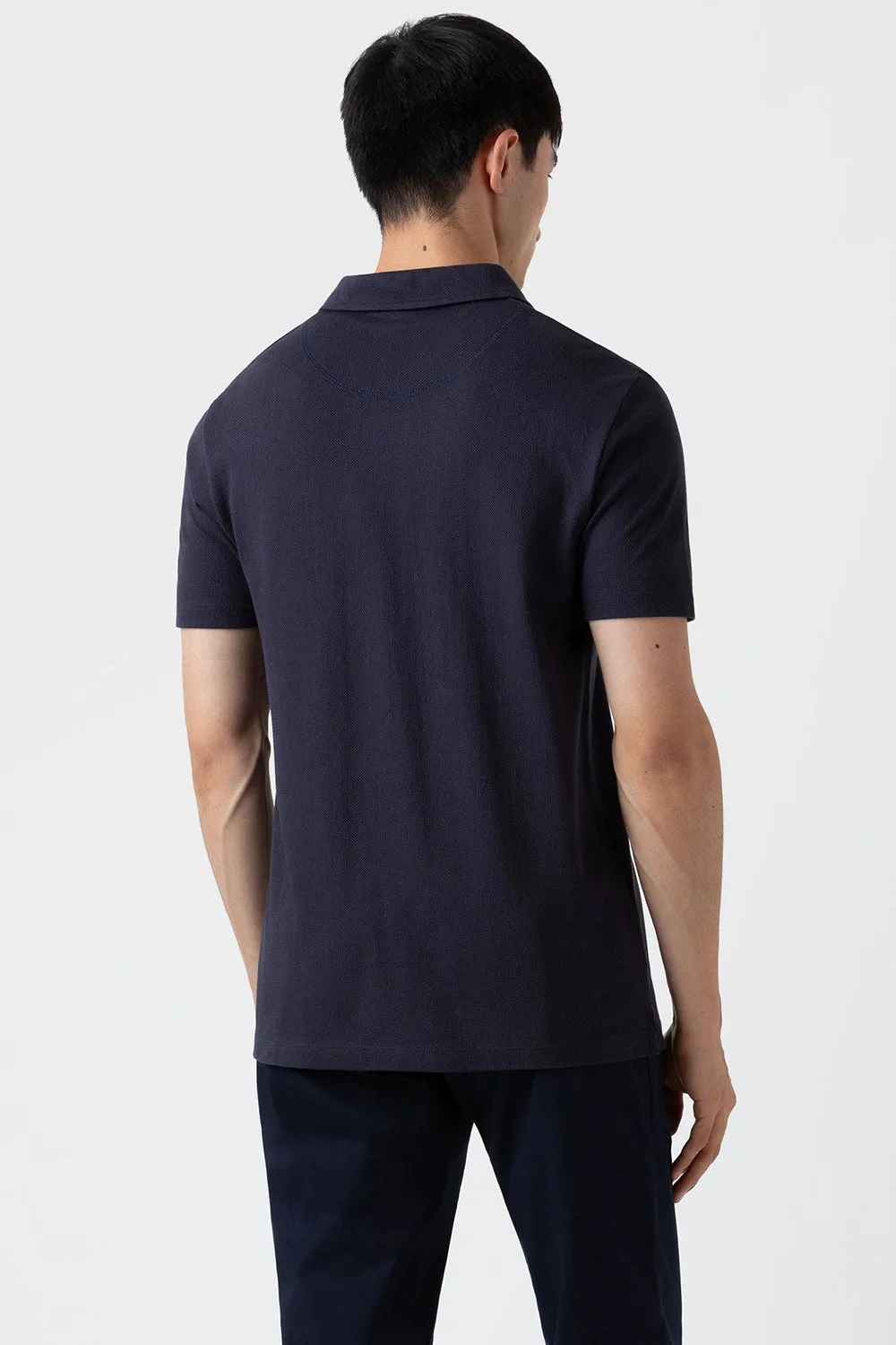 Riviera Polo Shirt, Navy