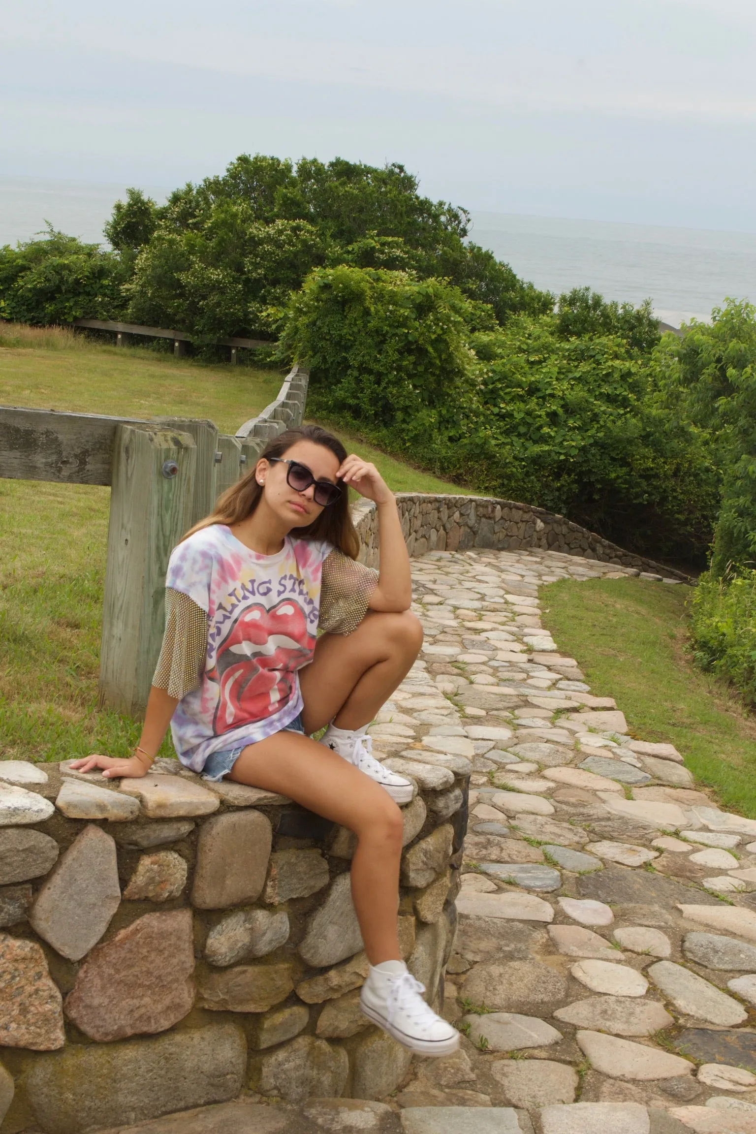 Rolling Stones Crystal Tee