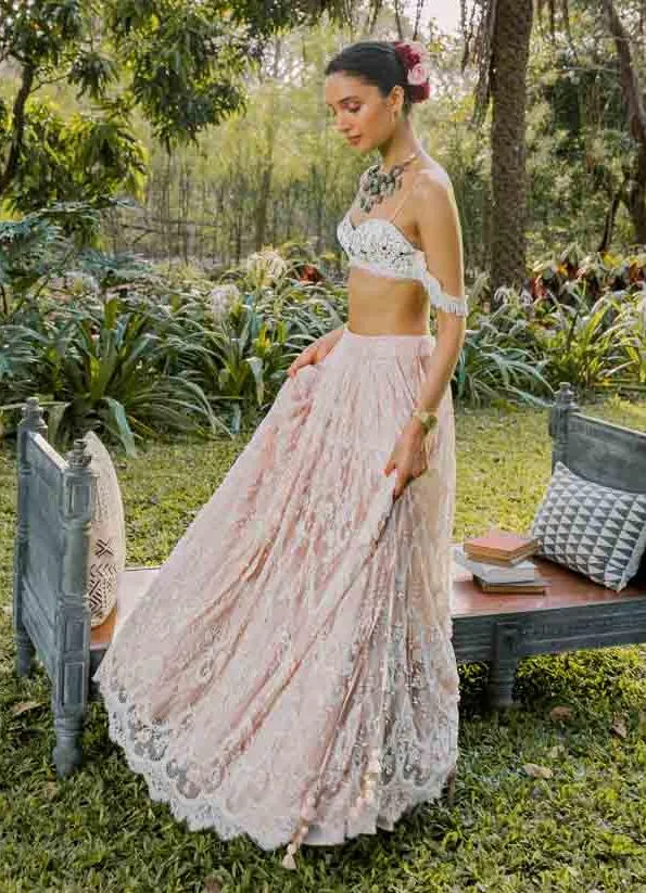 Rose Pearl And Ivory Set