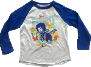 rowdy sprout- Jimi Hendrix Raglan Tee