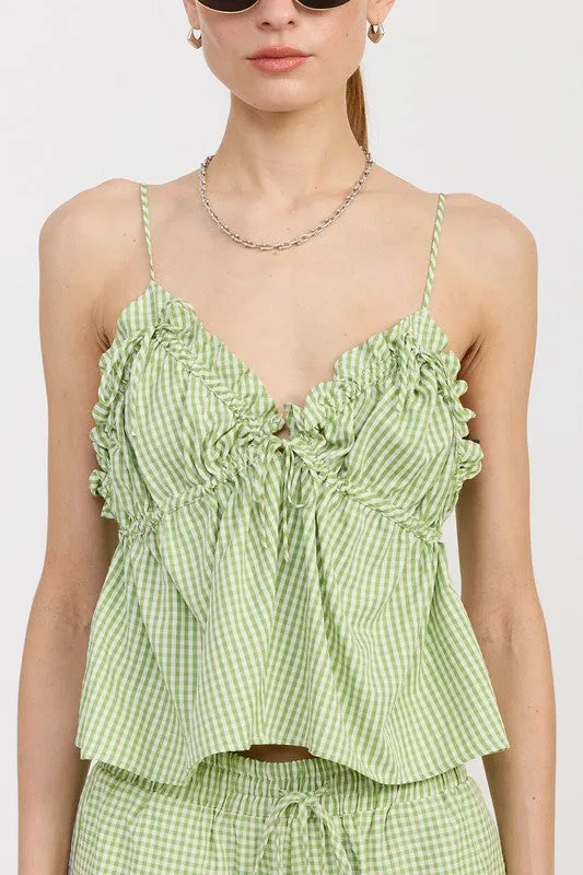 RUFFLE BABY DOLL TOP