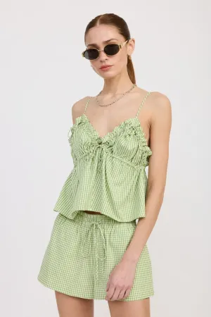 RUFFLE BABY DOLL TOP
