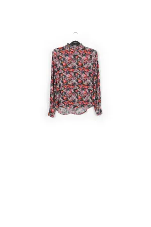 Ruffle collar top