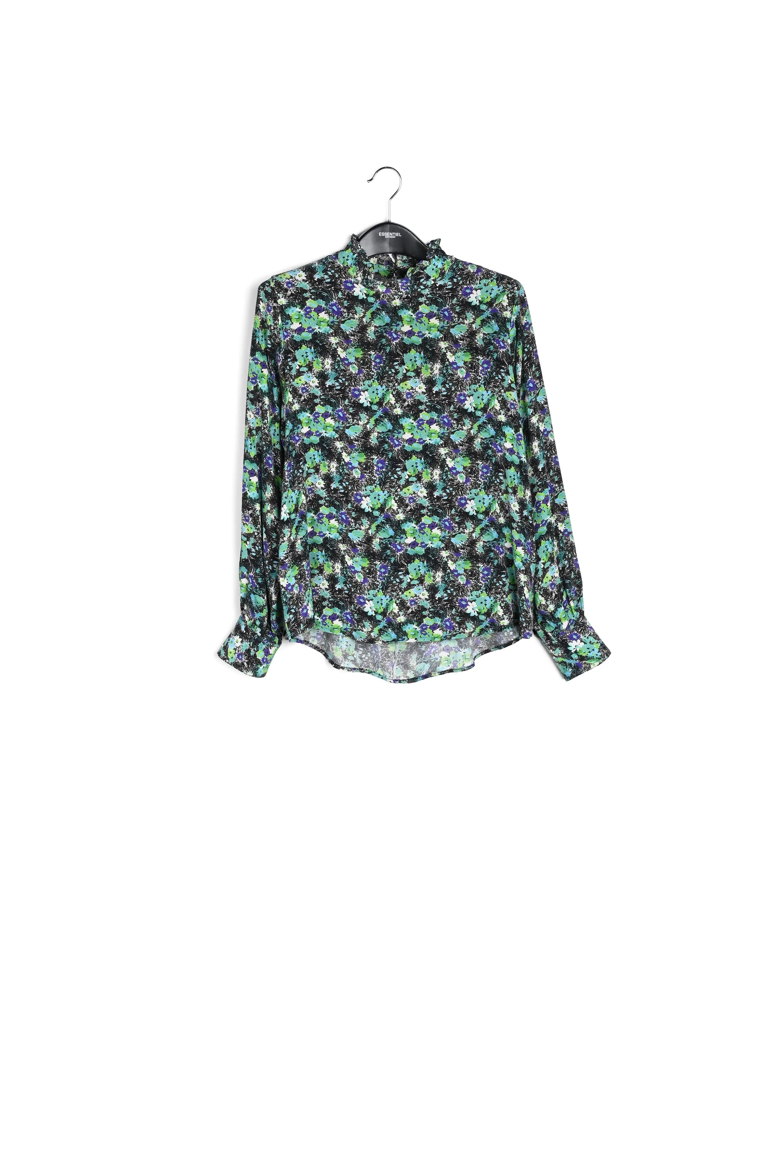 Ruffle collar top