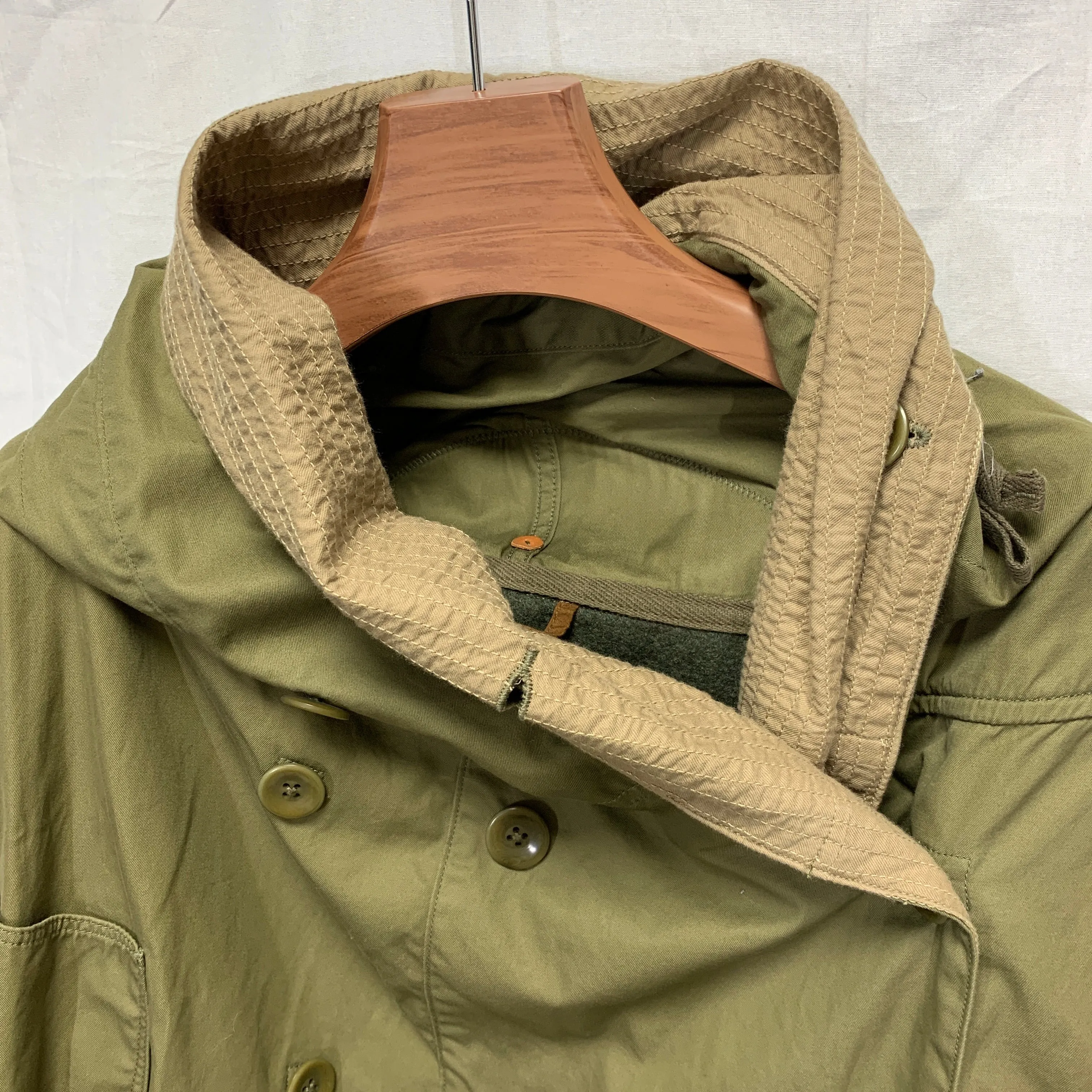 [S] Kapital Cotton Katsuragi Ring Coat