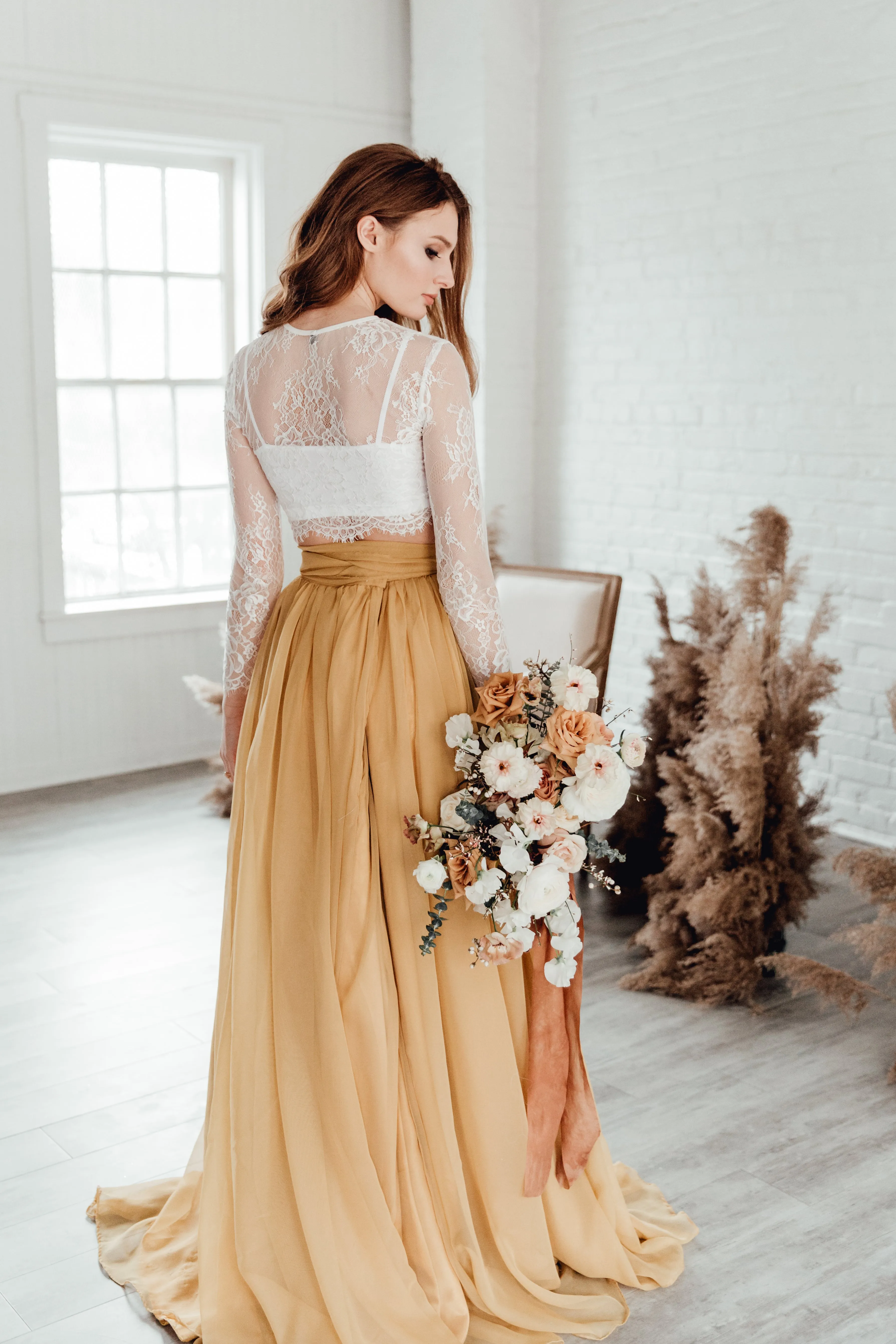 SAMPLE SALE: Florence Skirt in Marigold