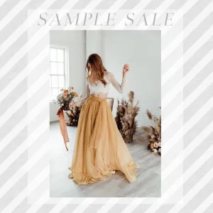 SAMPLE SALE: Florence Skirt in Marigold