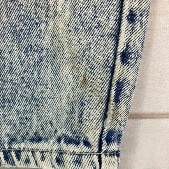 Sasson Vintage Y2K Acid Wash Mom Jeans Size 4