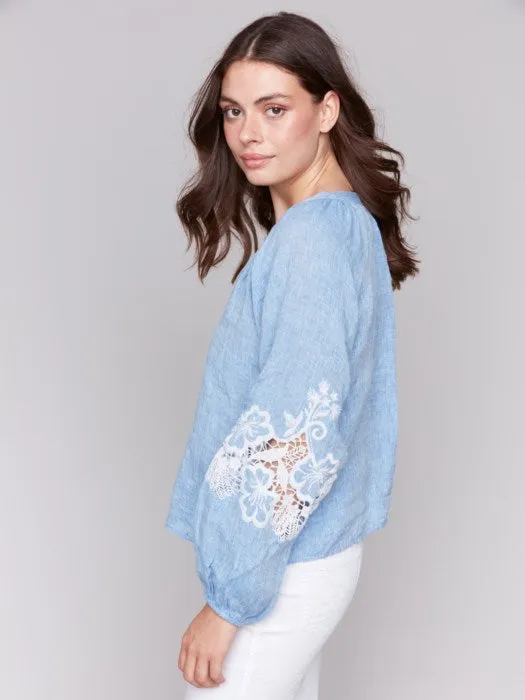 SEASIDE STROLL BLOUSE