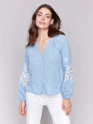 SEASIDE STROLL BLOUSE