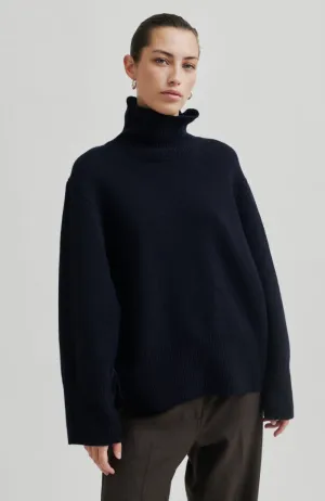 Second Female Alpha Knit T-Neck - Night Sky