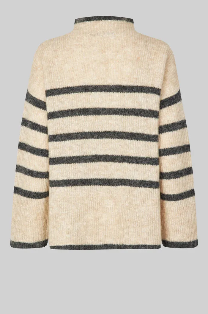 Second Female, Ovalis Knit T-Neck | Brazilian Sand