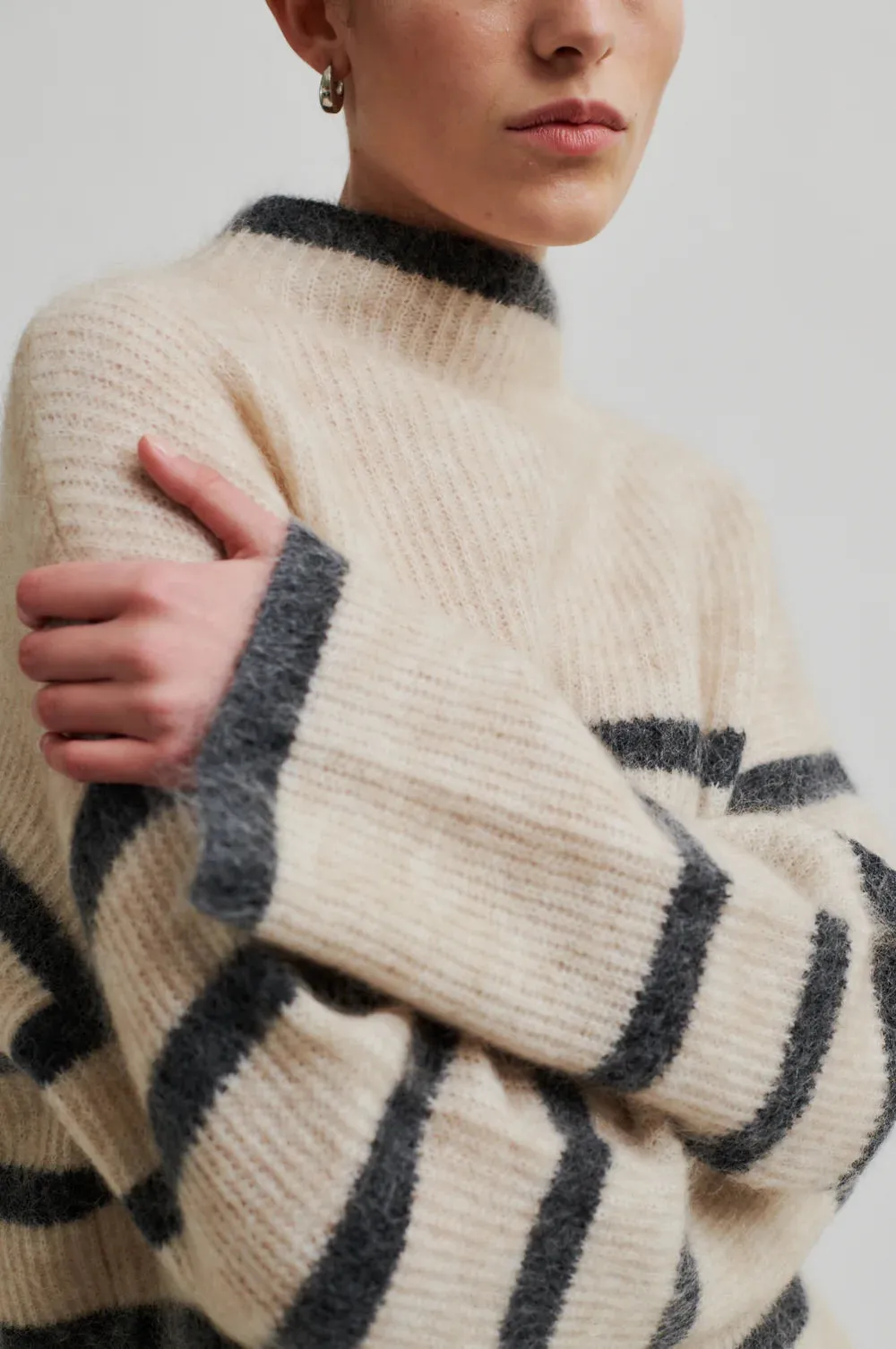 Second Female, Ovalis Knit T-Neck | Brazilian Sand