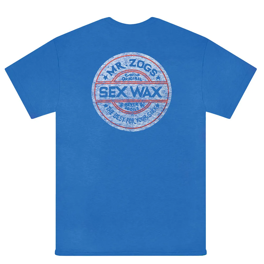 Sexwax Whitewash Short Sleeved T Shirt