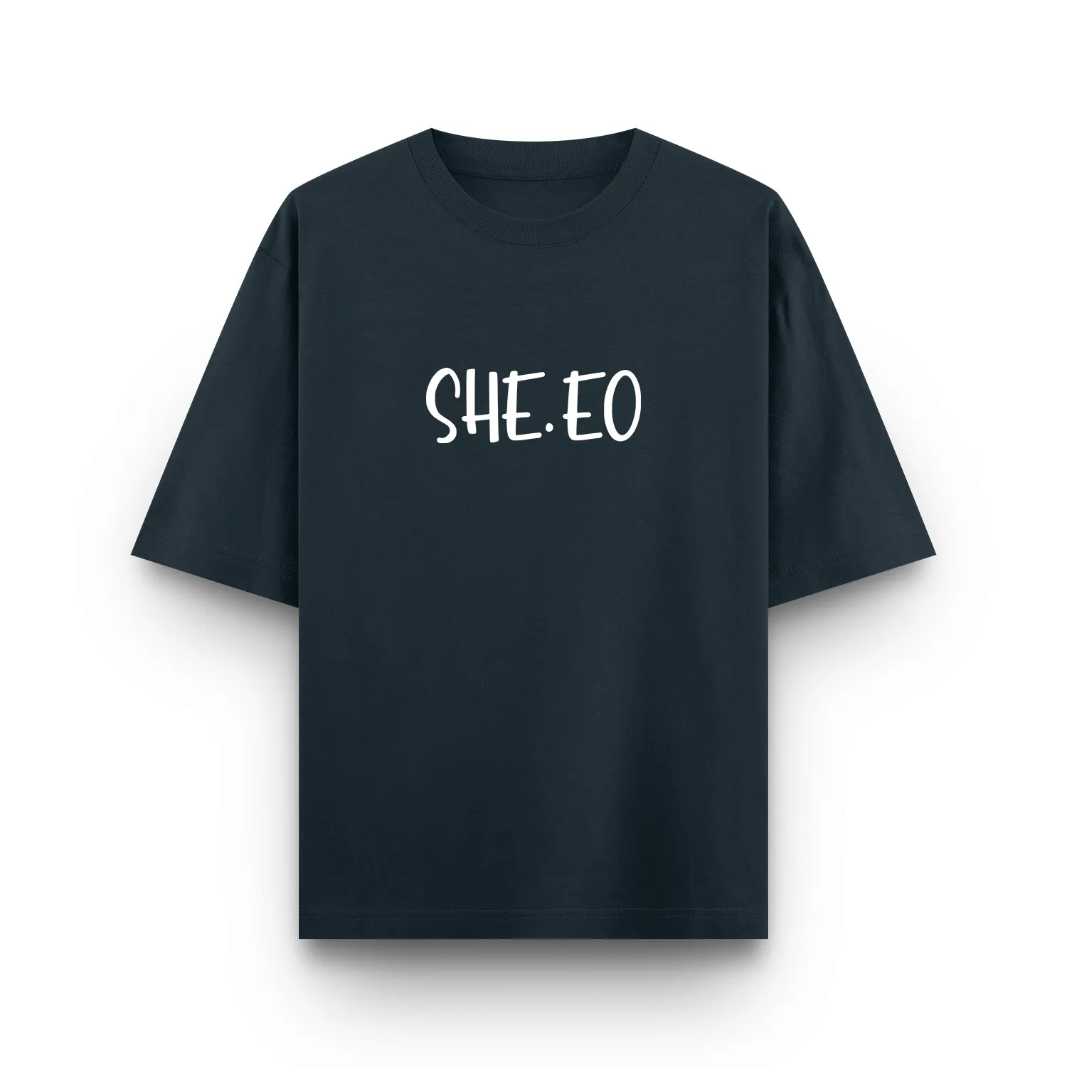 She.EO Oversized Printed T-Shirt