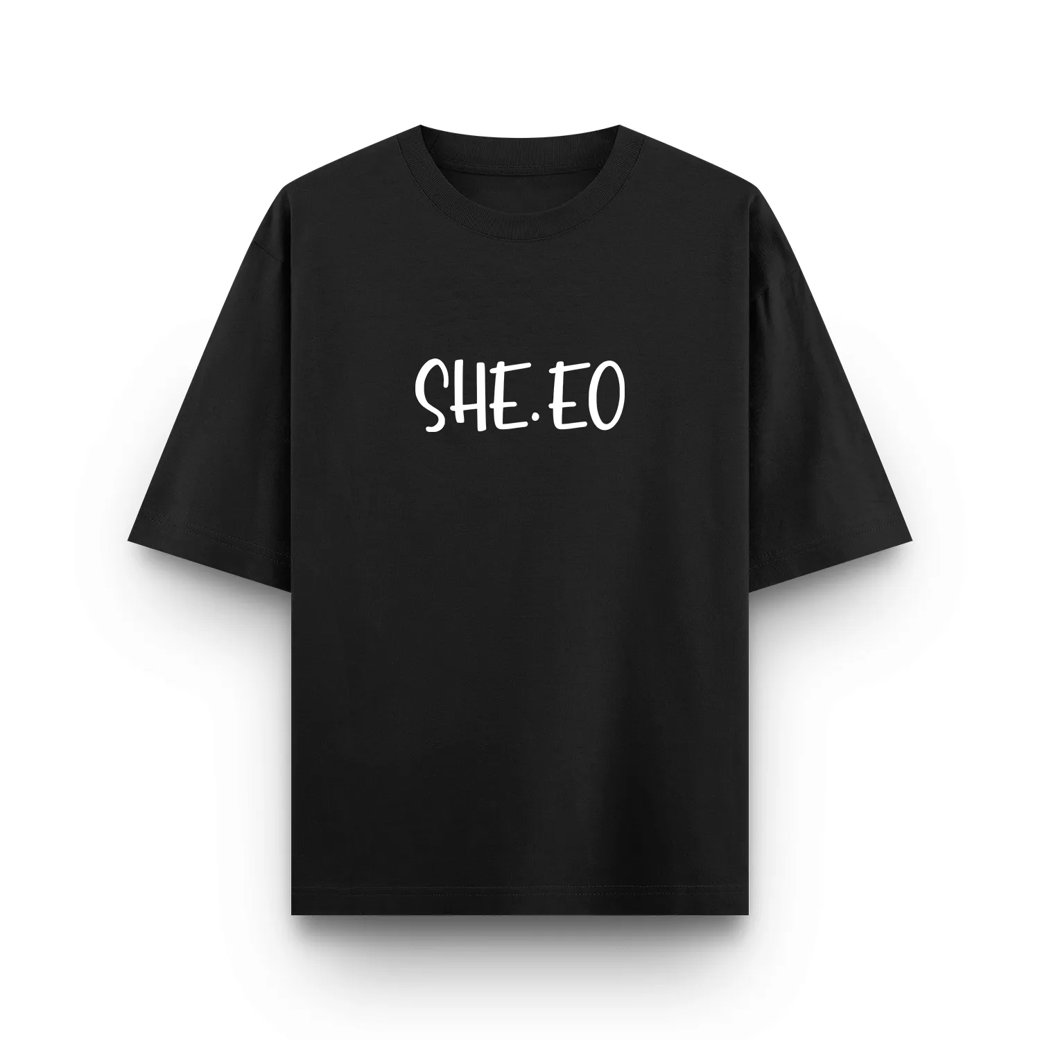 She.EO Oversized Printed T-Shirt