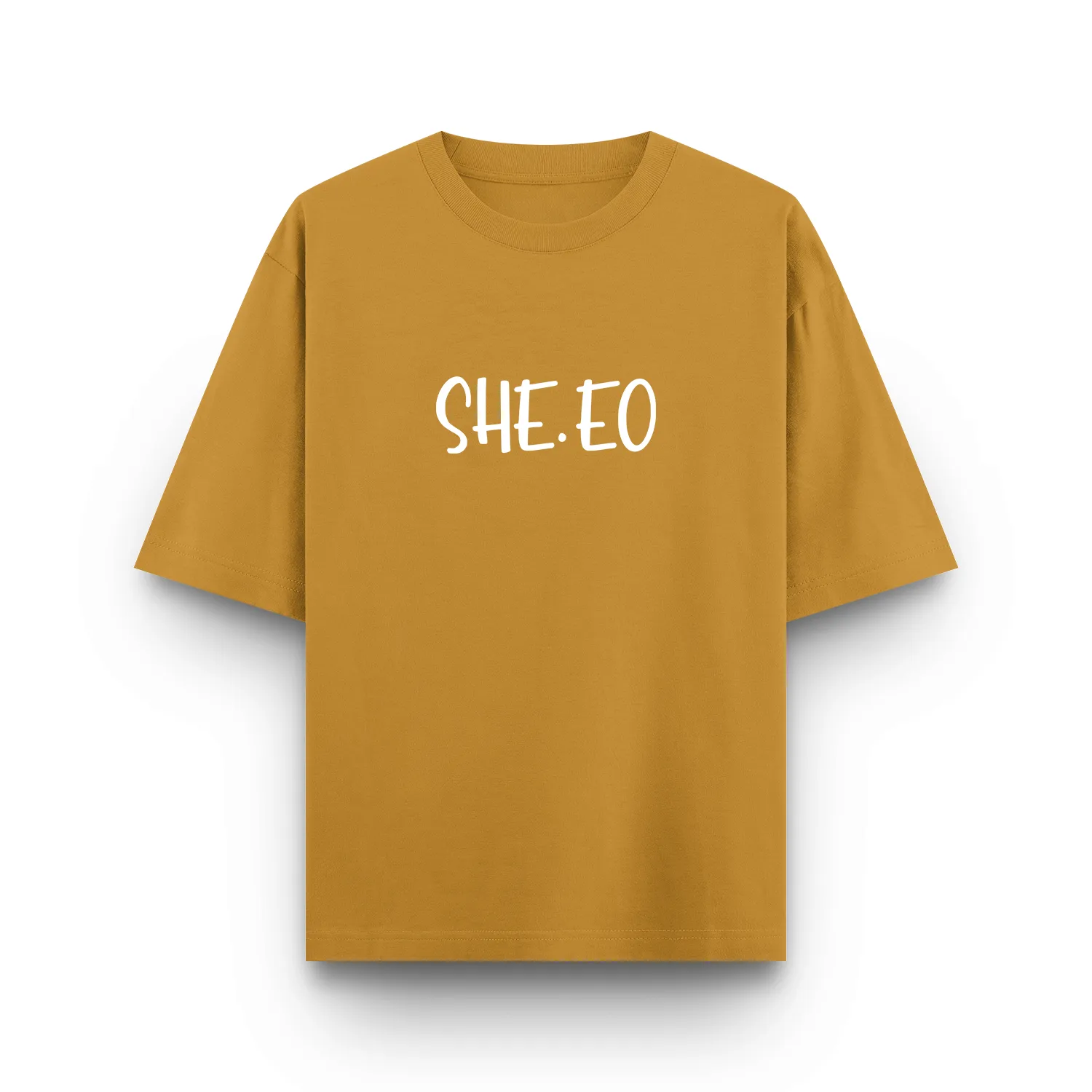 She.EO Oversized Printed T-Shirt