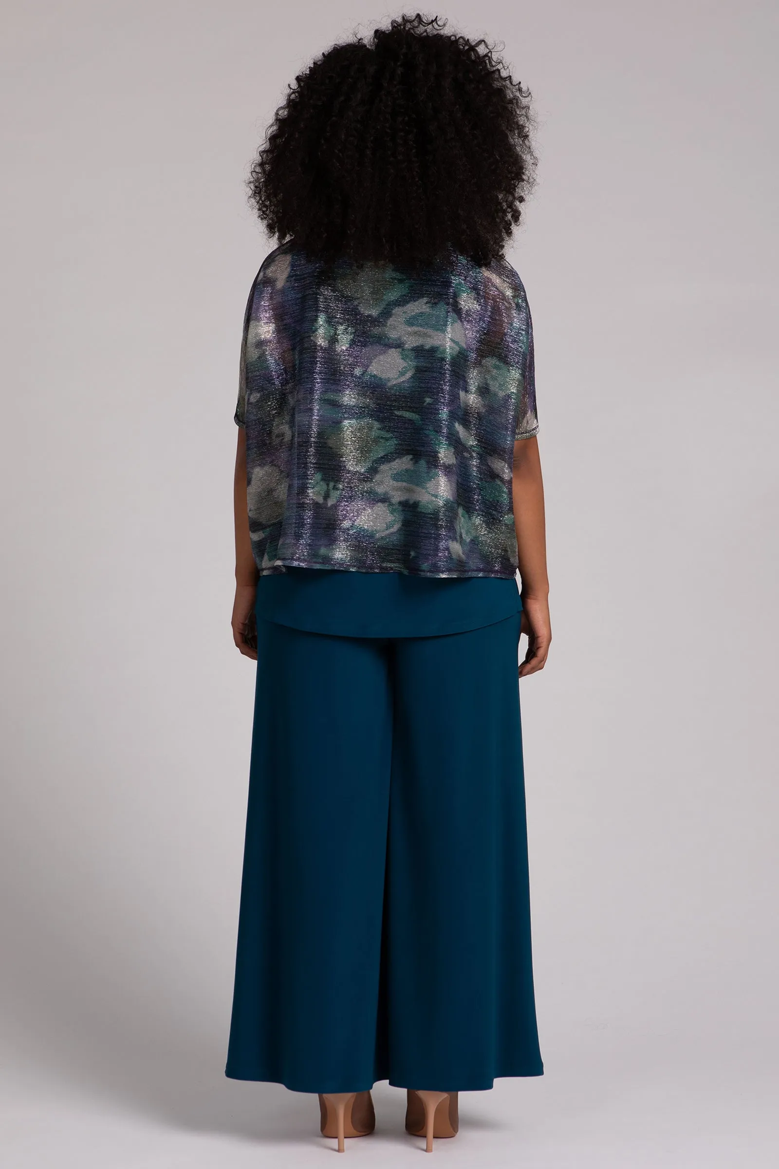 Shimmer Mesh Nu Clip Top