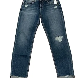 Silver Jeans Co Women’s Size 27 Med Blue Boyfriend Mid Rise 30th Anniversary NWT