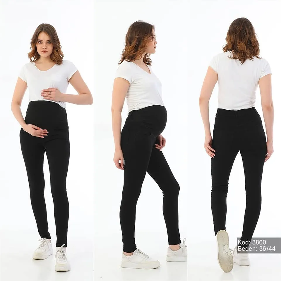 Skinny Maternity Jeans Black