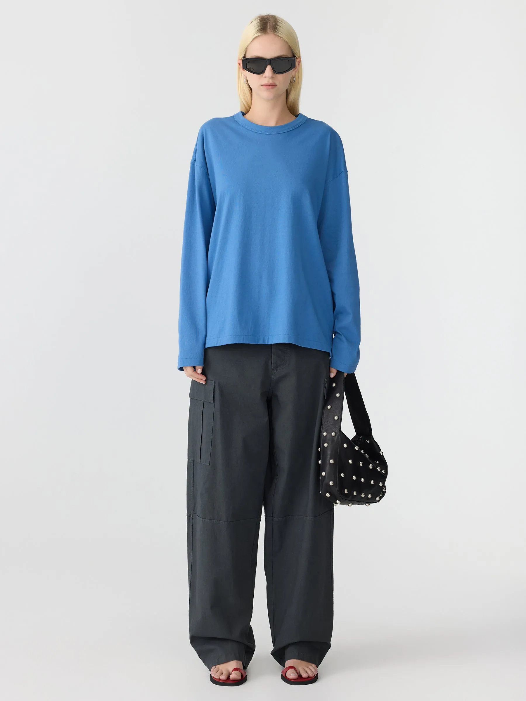 Slouch Wide Heritage Long Sleeve T-Shirt