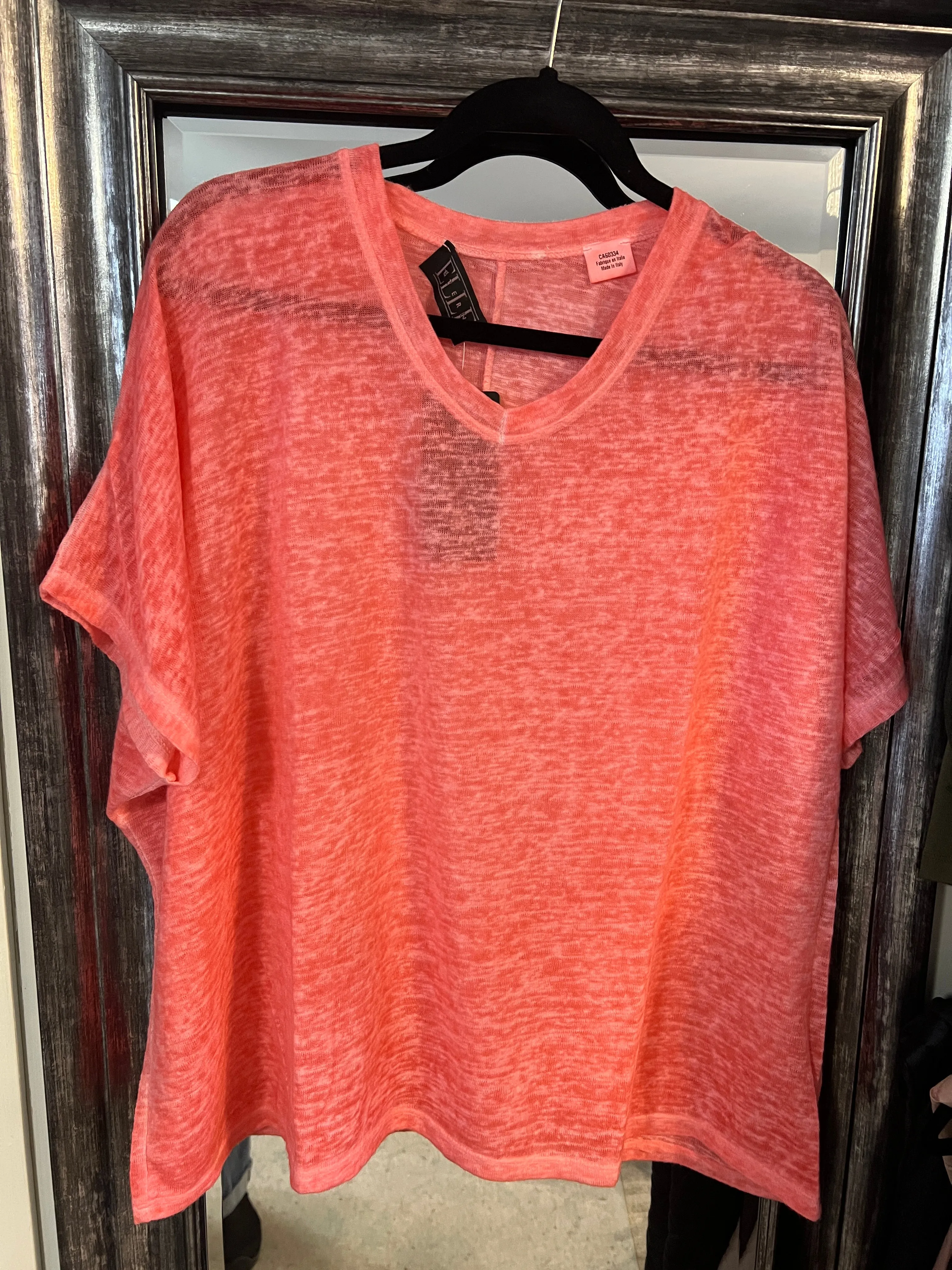 Slub Knit T-Shirt- Three Colours