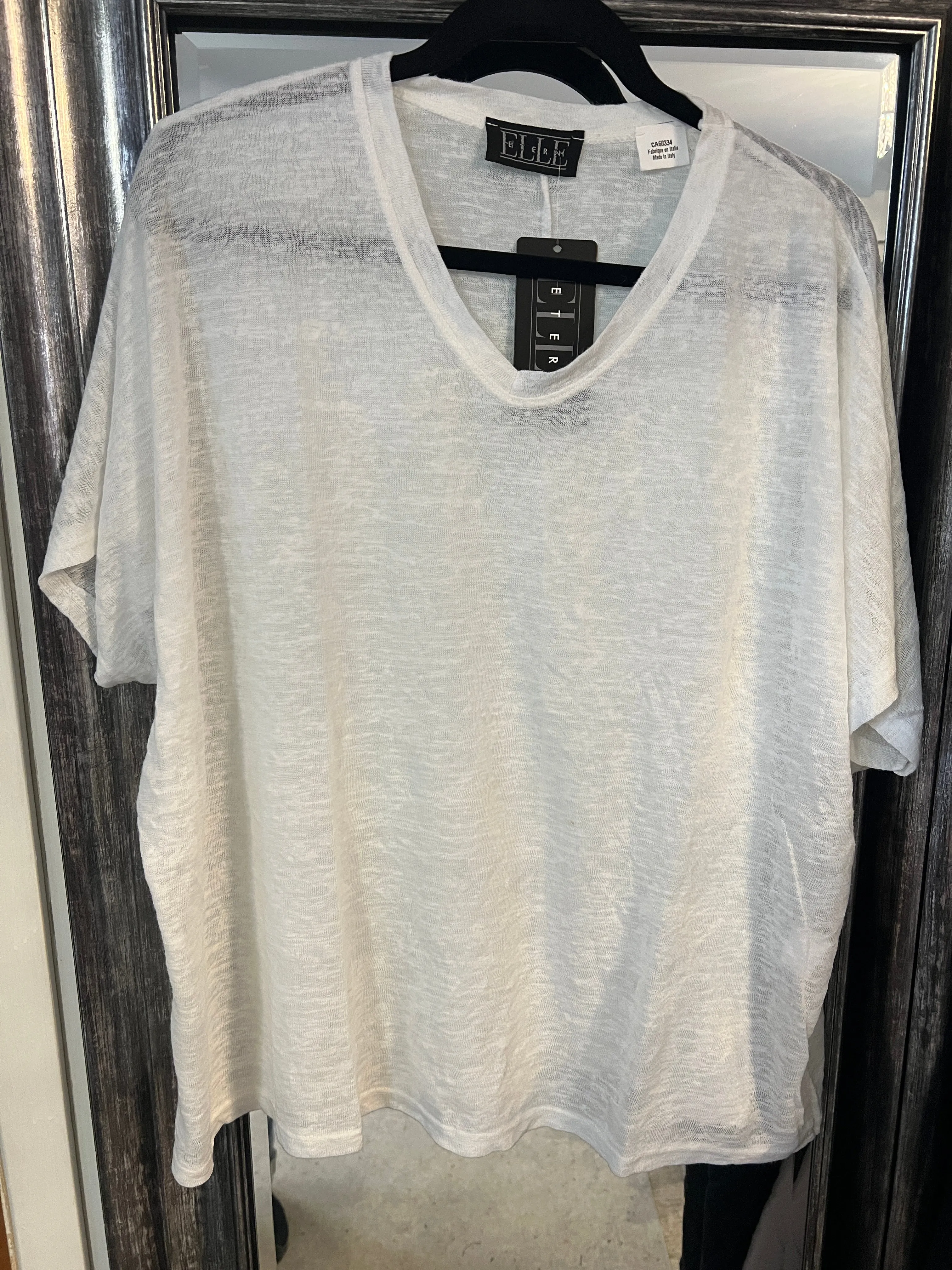Slub Knit T-Shirt- Three Colours