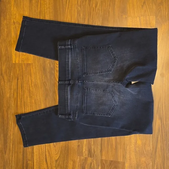 SPANX Ankle Straight Leg Jeans in Vintage Black