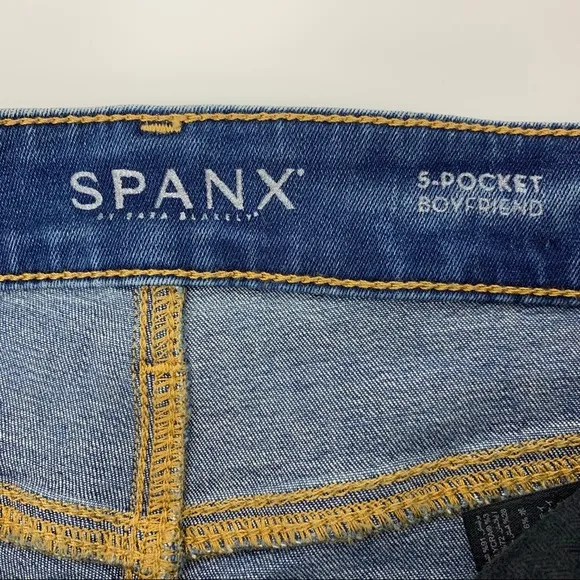 Spanx Sara Blakely Raven 5 Pocket Boyfriend Jeans