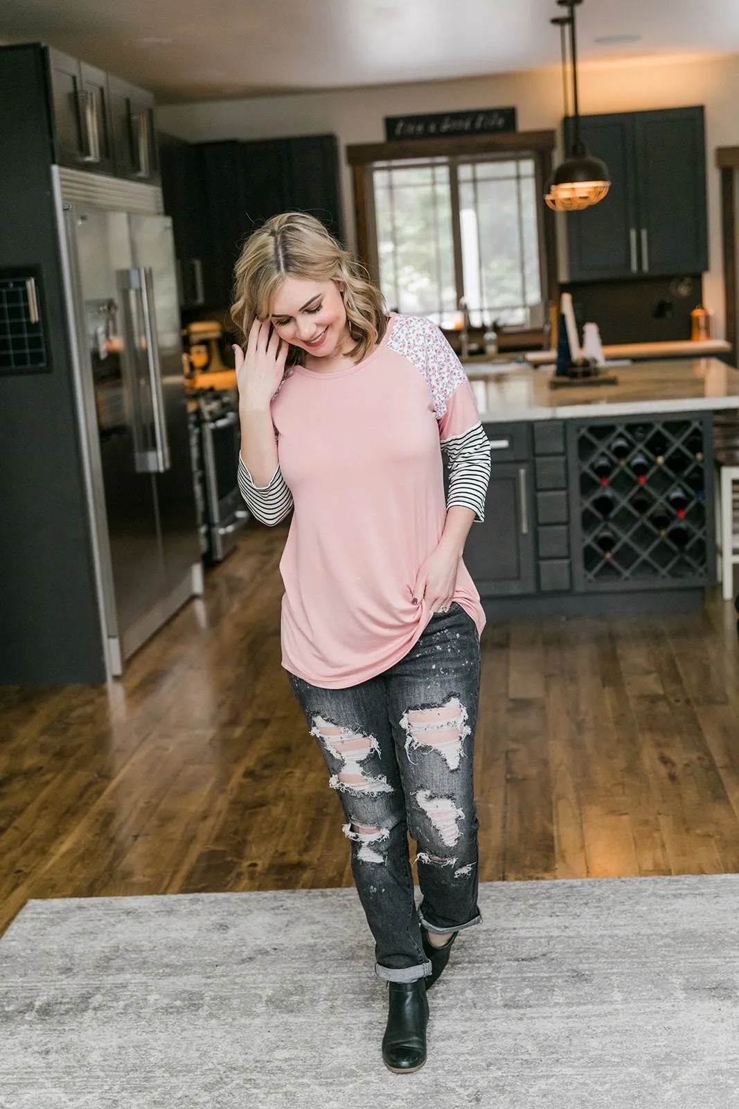 Springtime In The Rockies Raglan