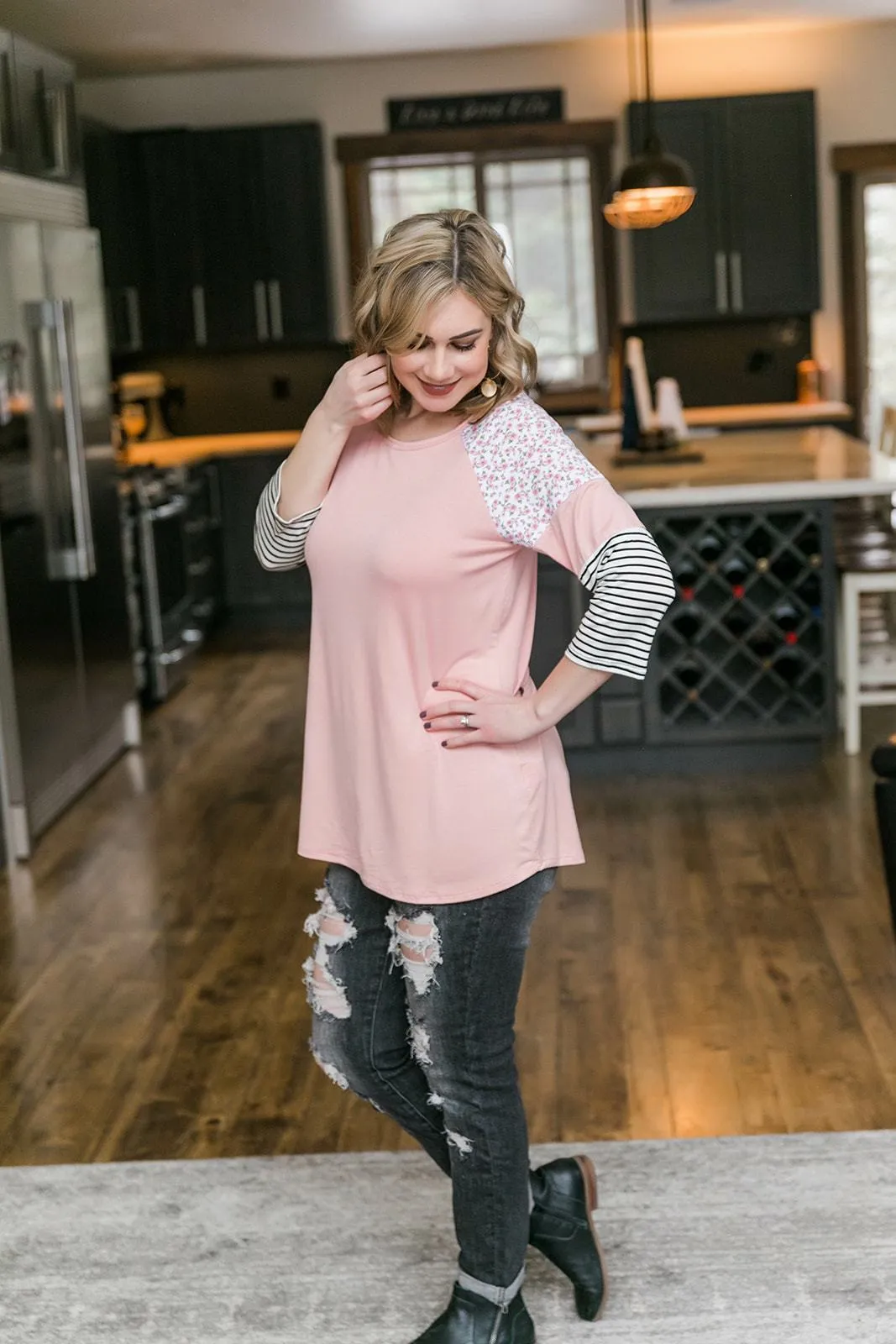 Springtime In The Rockies Raglan