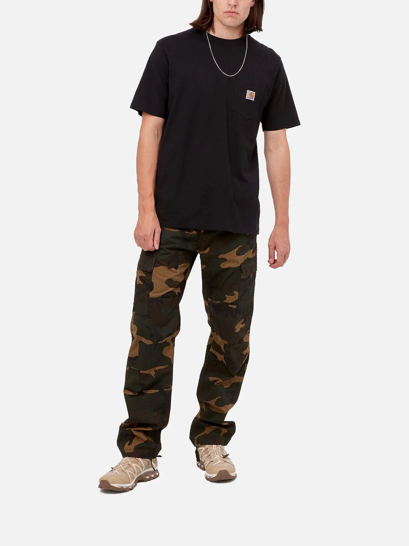 S/S Pocket T-Shirt - Black