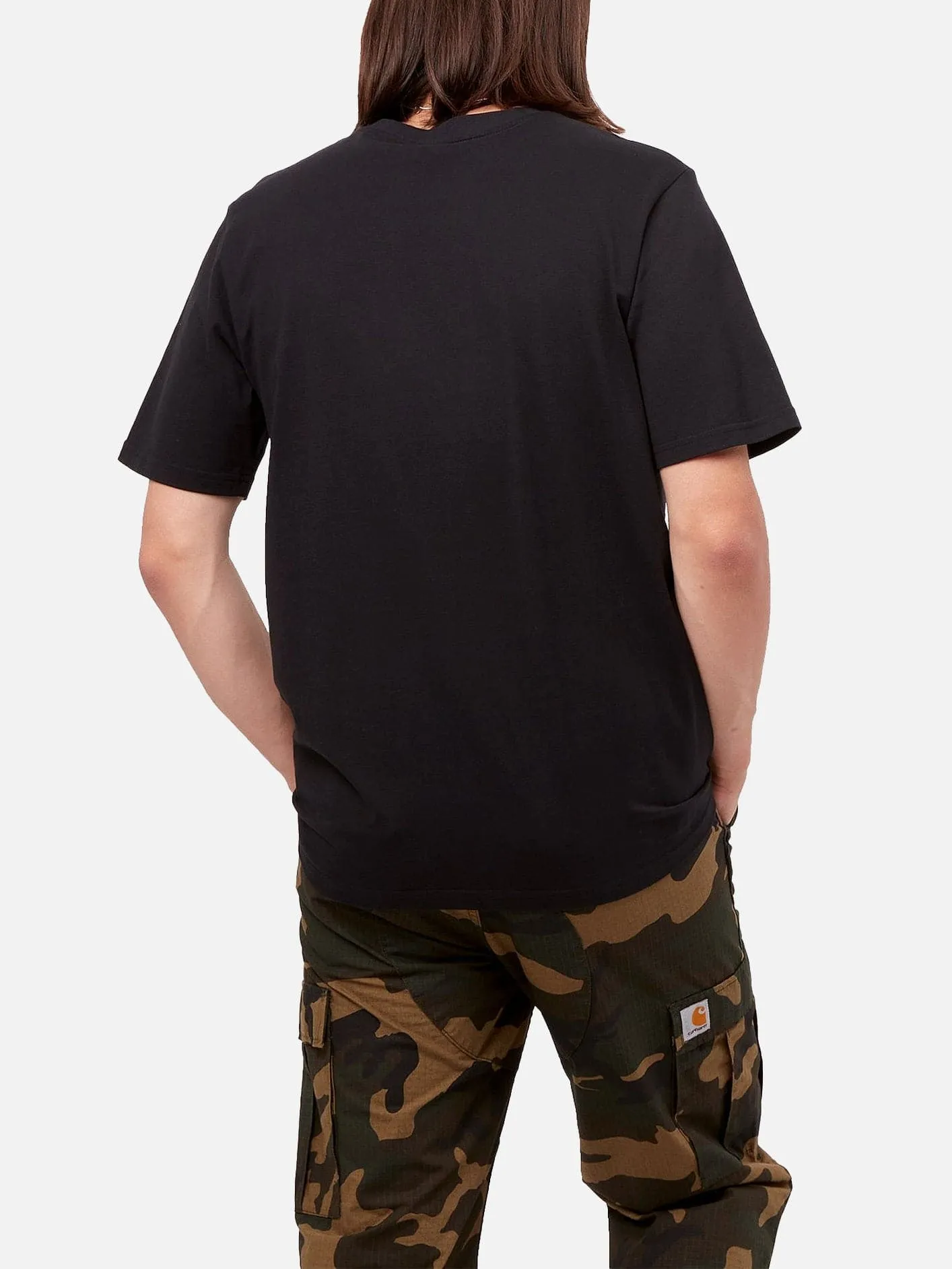 S/S Pocket T-Shirt - Black